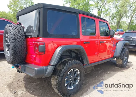 2024 Jeep Wrangler 4Xe Rubicon 4Xe from USA, damaged, VIN 1C4RJXR62RW221775